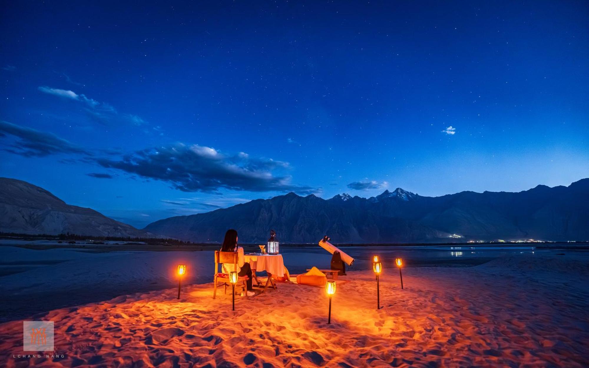 Lchang Nang Retreat-The House Of Trees-Nubra Valley Hotel Sumur Exterior photo