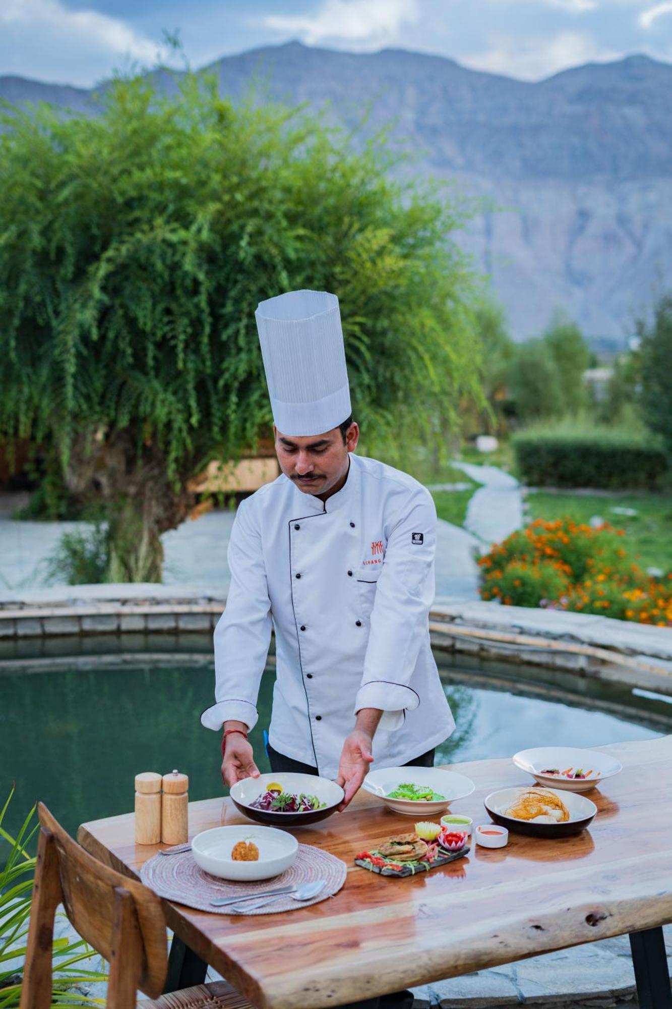 Lchang Nang Retreat-The House Of Trees-Nubra Valley Hotel Sumur Exterior photo