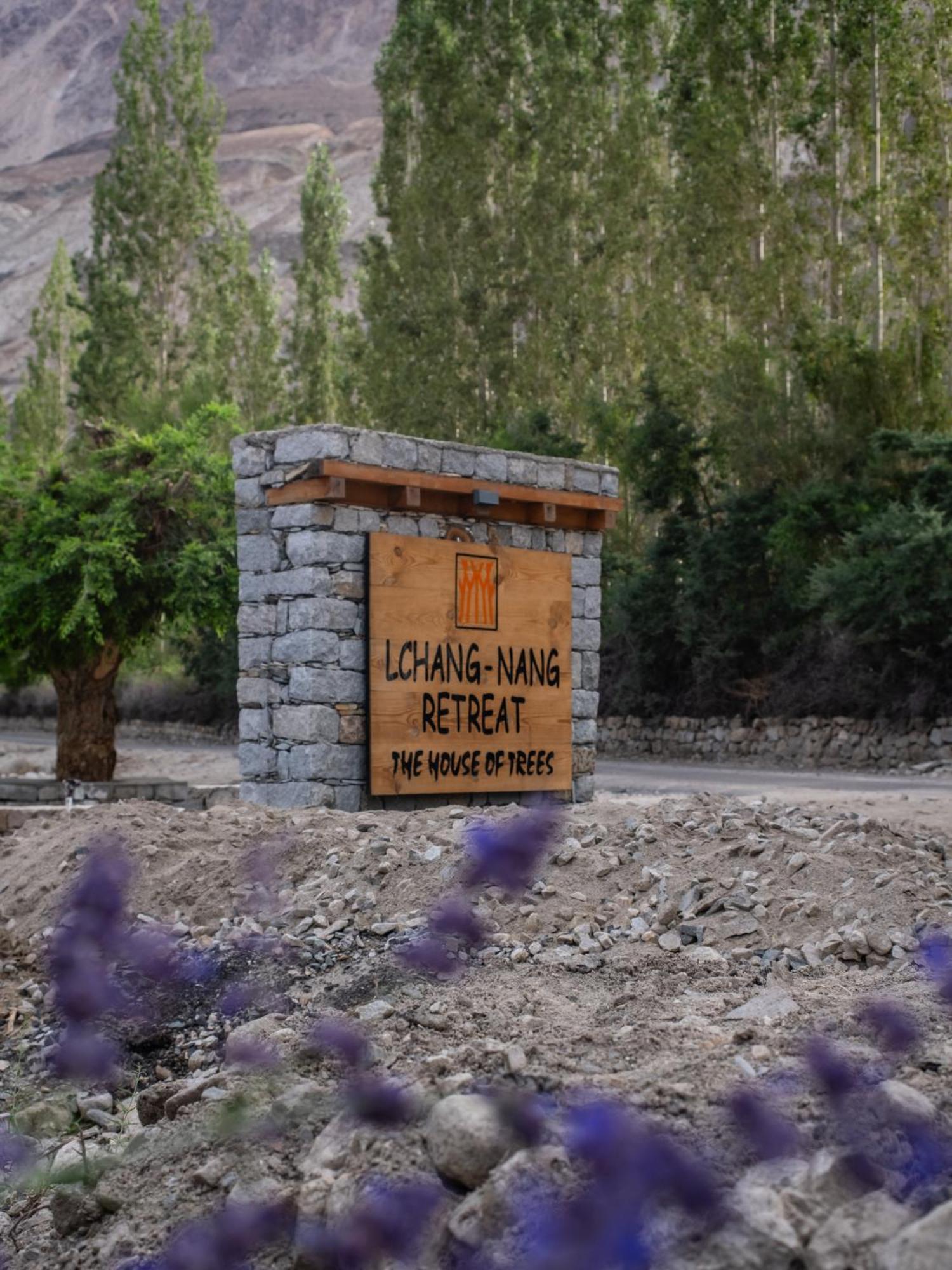 Lchang Nang Retreat-The House Of Trees-Nubra Valley Hotel Sumur Exterior photo